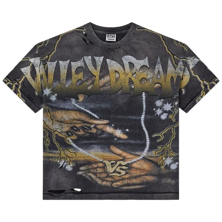 Vale Forever Hands Of God T-Shirt Washed/Black