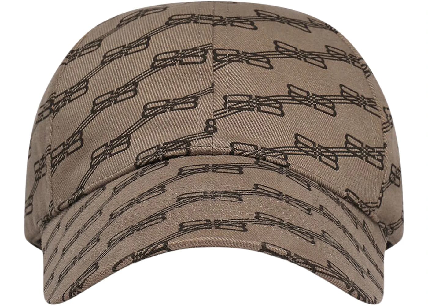 Balenciaga BB Monogram Cap Beige/Brown