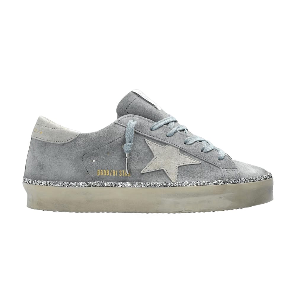 Golden Goose Wmns Hi Star 'Glitter Foxing - Quarry'
