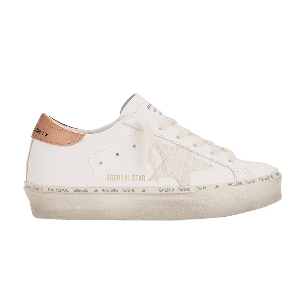 Golden Goose Wmns Hi Star 'White Butter Bronze'