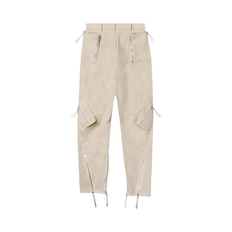 Jacquemus Le Cargo Papier Tapered Cargo Pants Beige