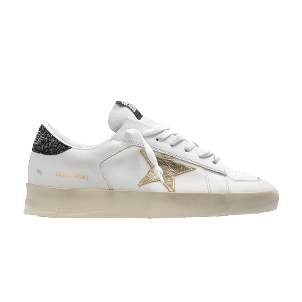 Golden Goose Wmns Stardan 'White Gold Anthracite'