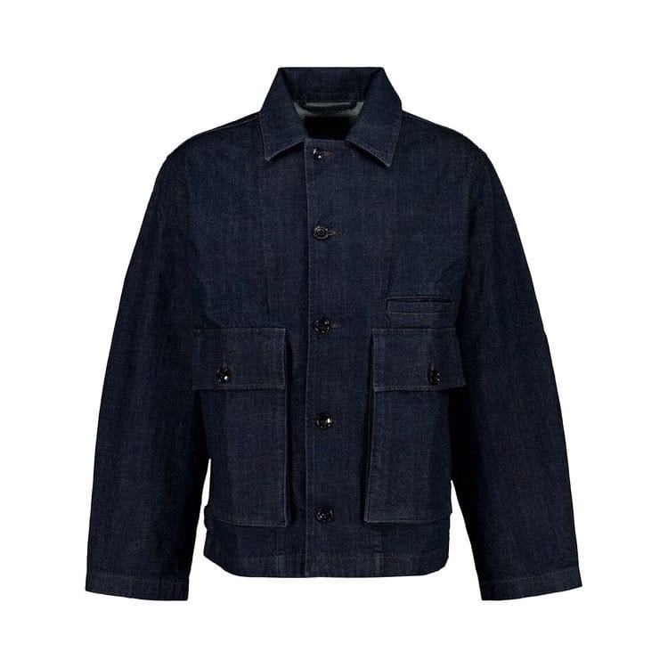 Lemaire Boxy Jacket Denim Indigo