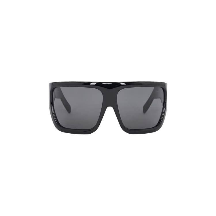 Rick Owens Shiny Davis Sunglasses Black