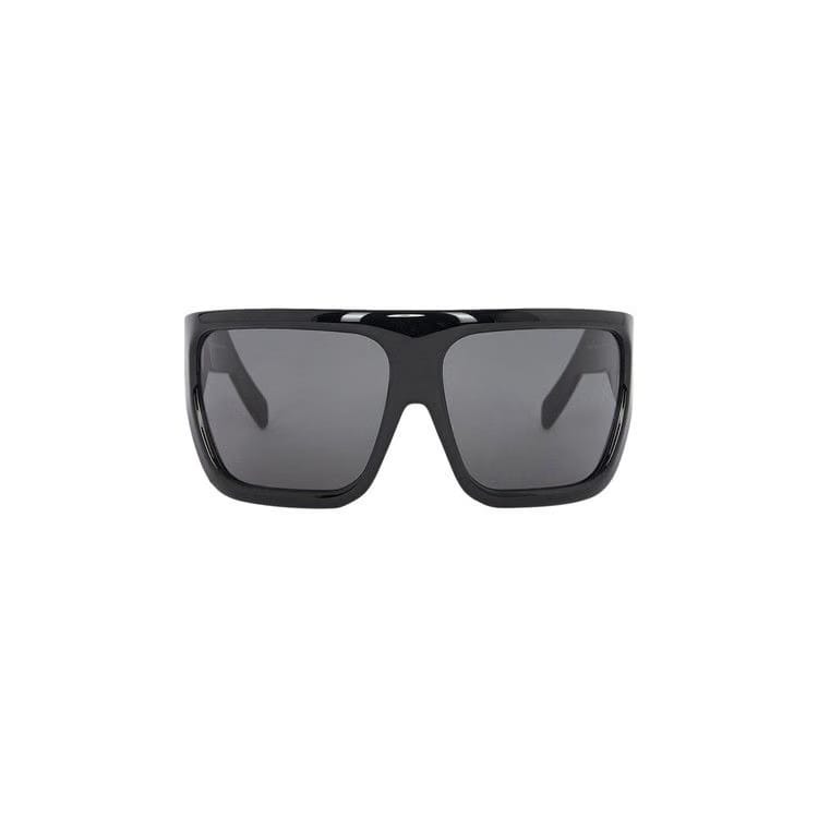 Rick Owens Shiny Davis Sunglasses Black