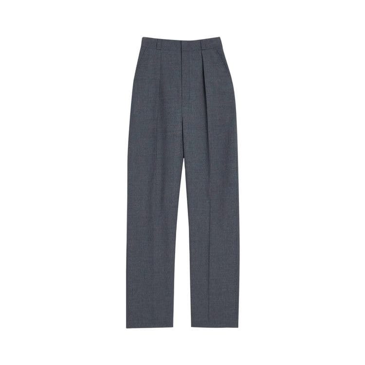 Lemaire Dropped Crotch Soft Pants Grey Melange