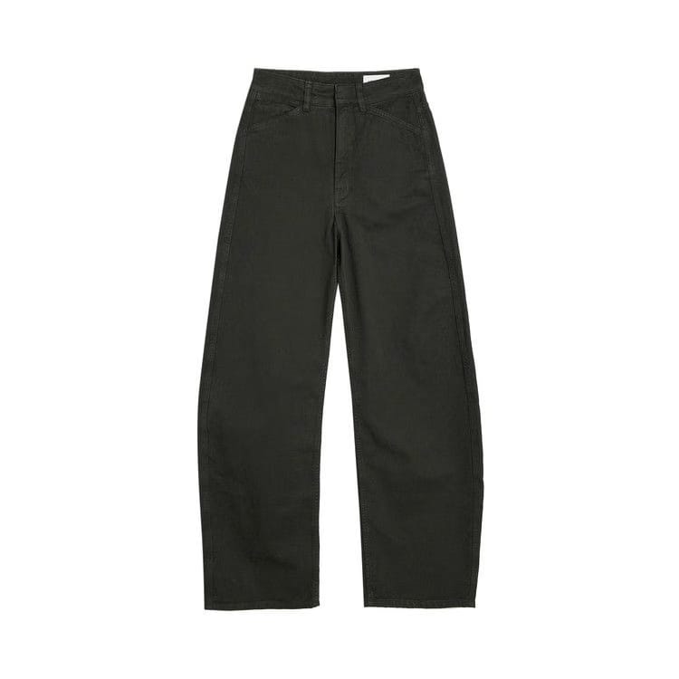 Lemaire High Waisted Curved Pants Carbon Blue