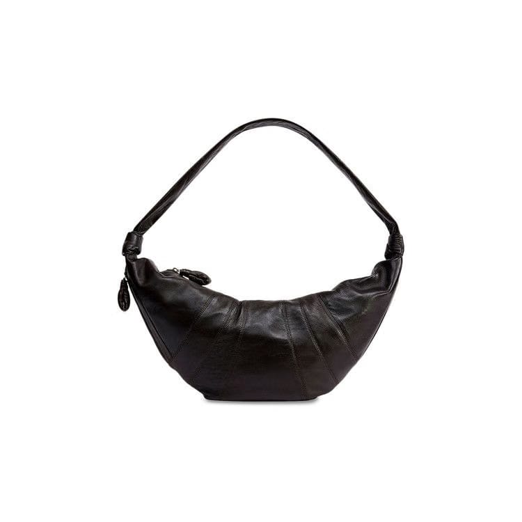 Lemaire Large Croissant Bag Dark Chocolate