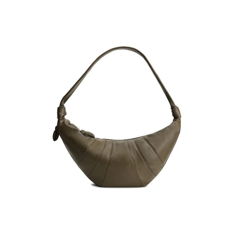 Lemaire Large Croissant Bag Dark Khaki