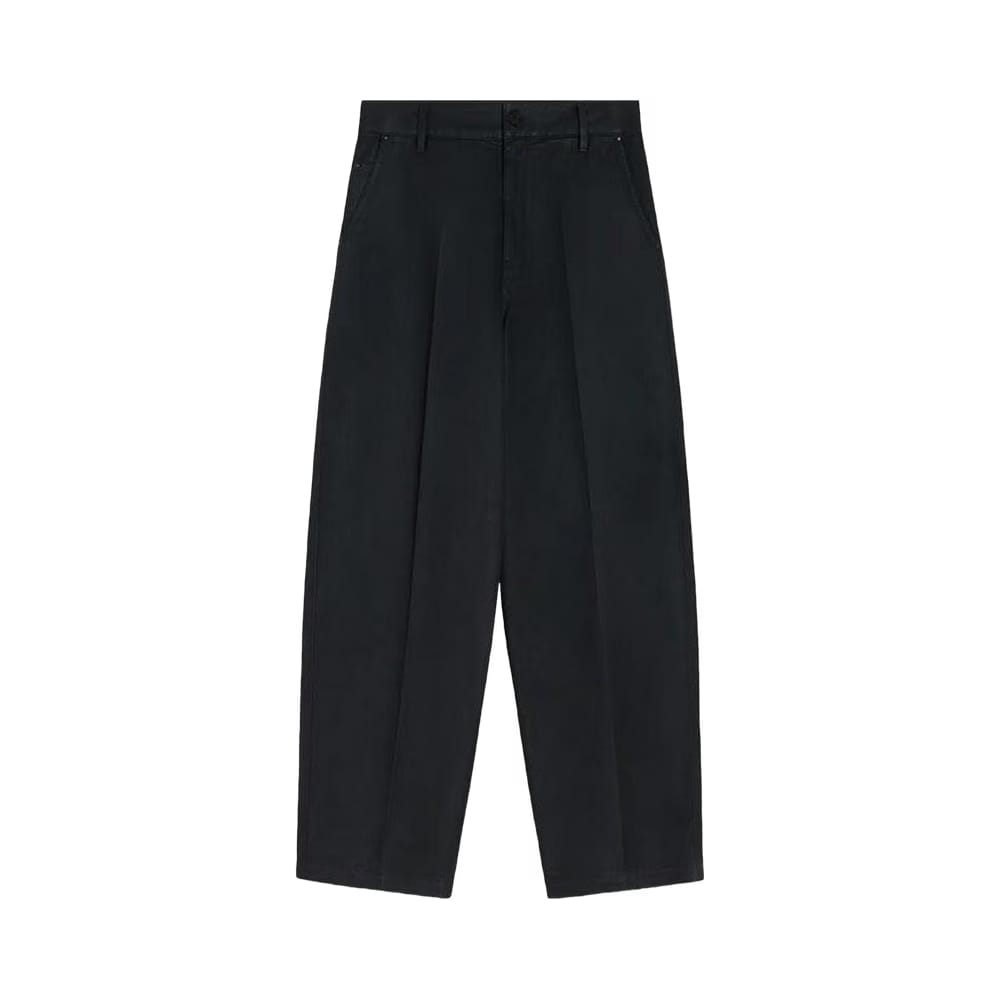 Lemaire Maxi Barrel Workwear Pants Coal