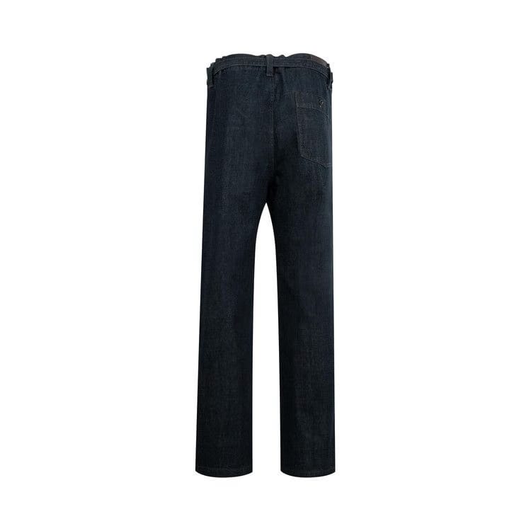 Lemaire Maxi Workwear Pants Denim Indigo