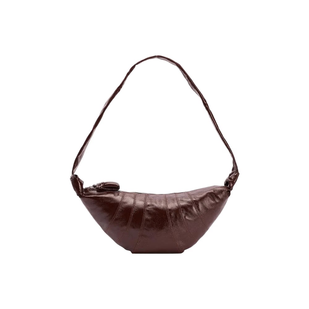 Lemaire Medium Croissant Bag Chocolate Fondant