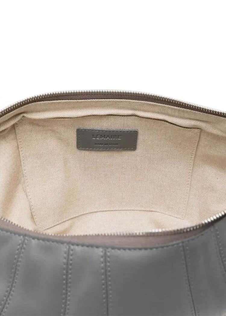 Lemaire Medium Croissant Bag Smoked Pearl
