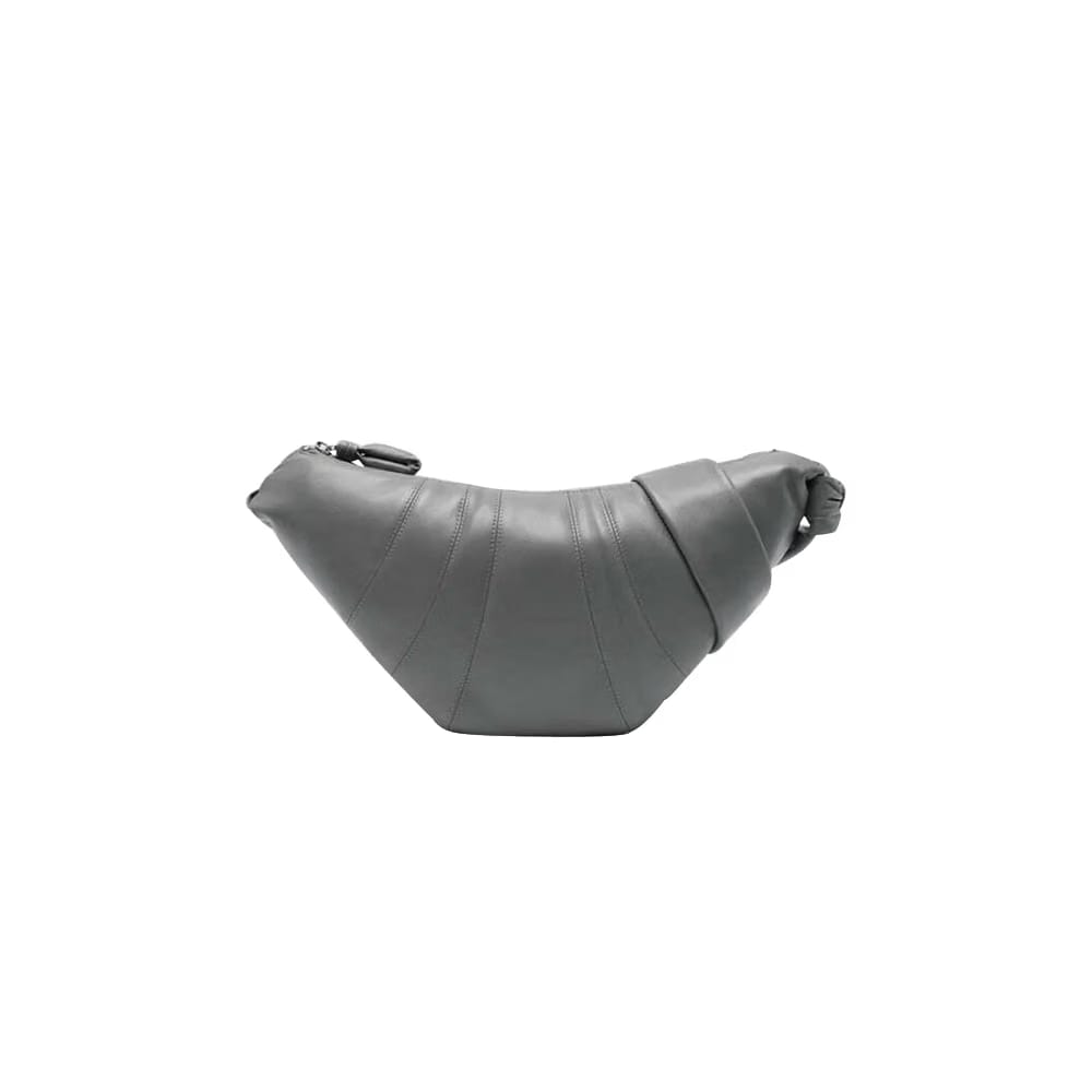 Lemaire Medium Croissant Bag Smoked Pearl
