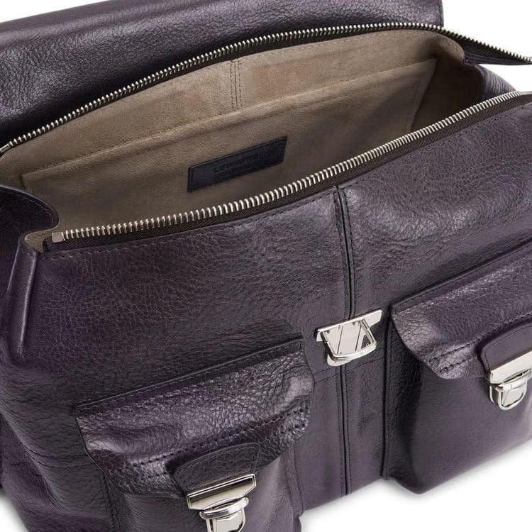 Lemaire Medium Gear Bag Dark Mink