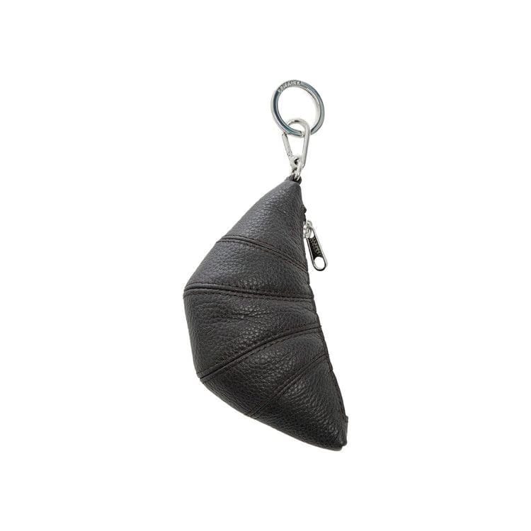 Lemaire Mini Croissant Keyring Black