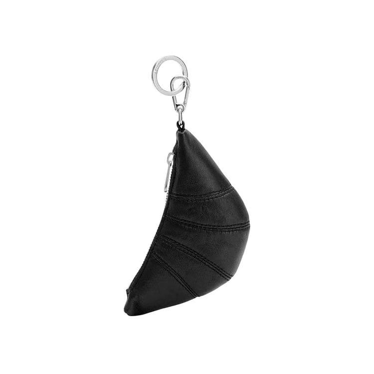 Lemaire Mini Croissant Keyring II Black