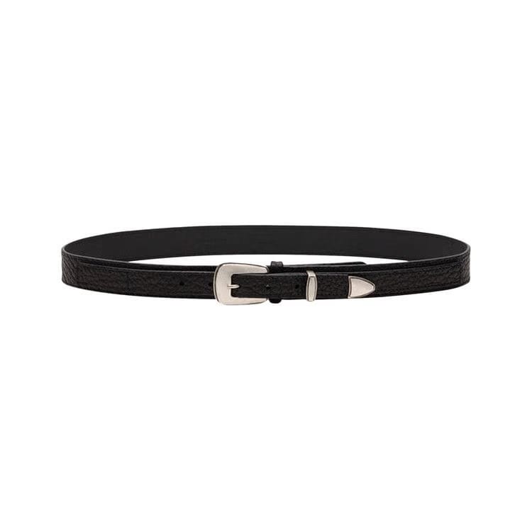 Lemaire Minimal Western Belt Black