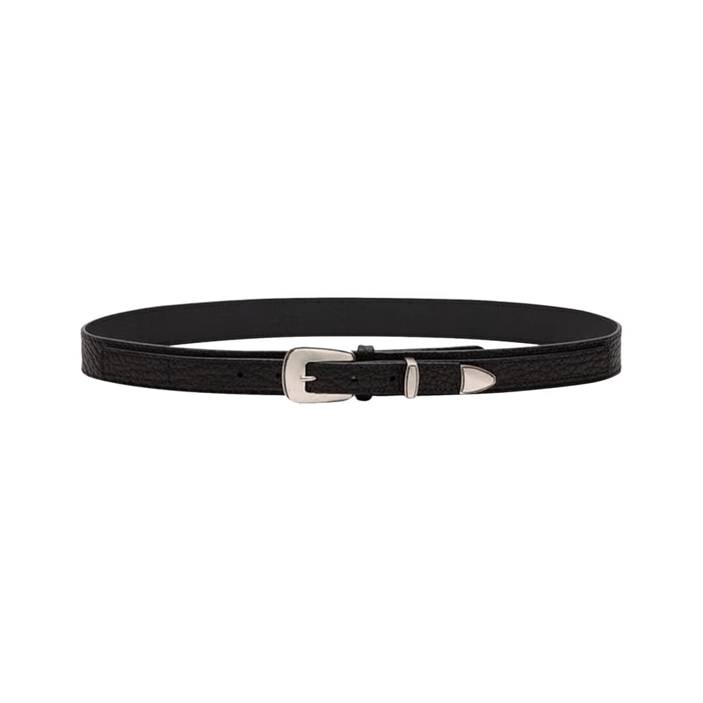 Lemaire Minimal Western Belt Black