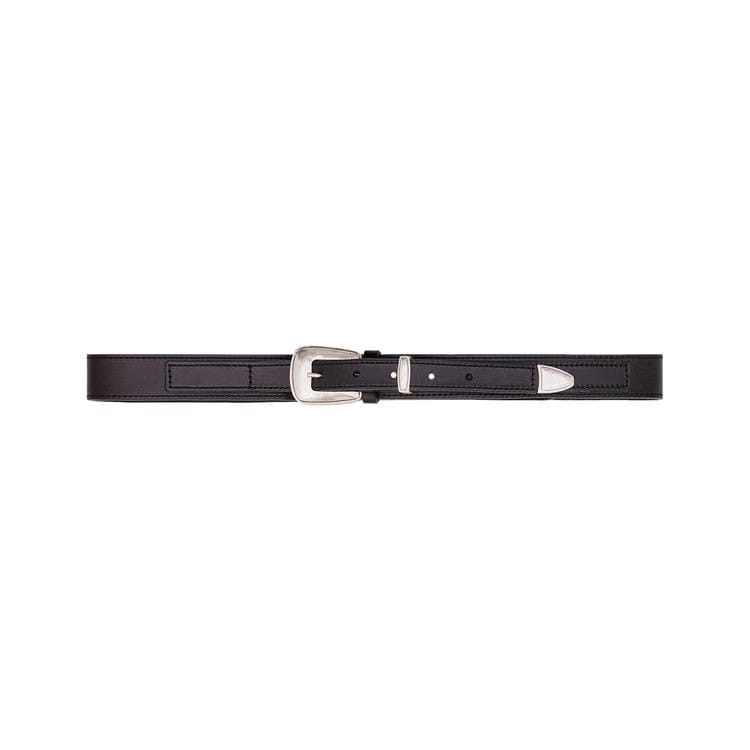 Lemaire Minimal Western Leather Belt Black