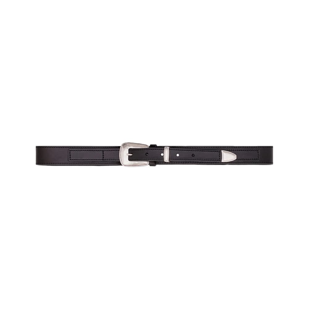 Lemaire Minimal Western Leather Belt Black