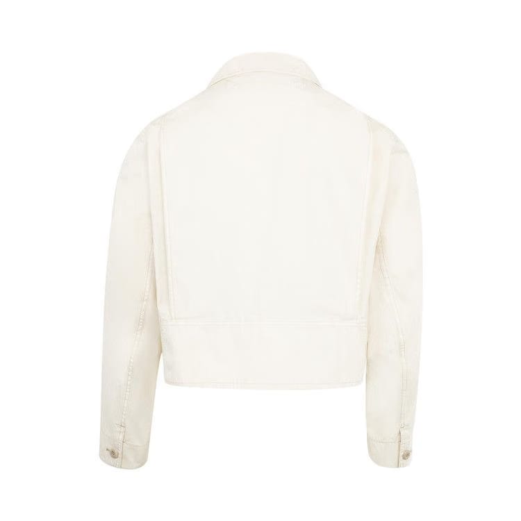 Lemaire Shorts Utility Jacket Light Cream
