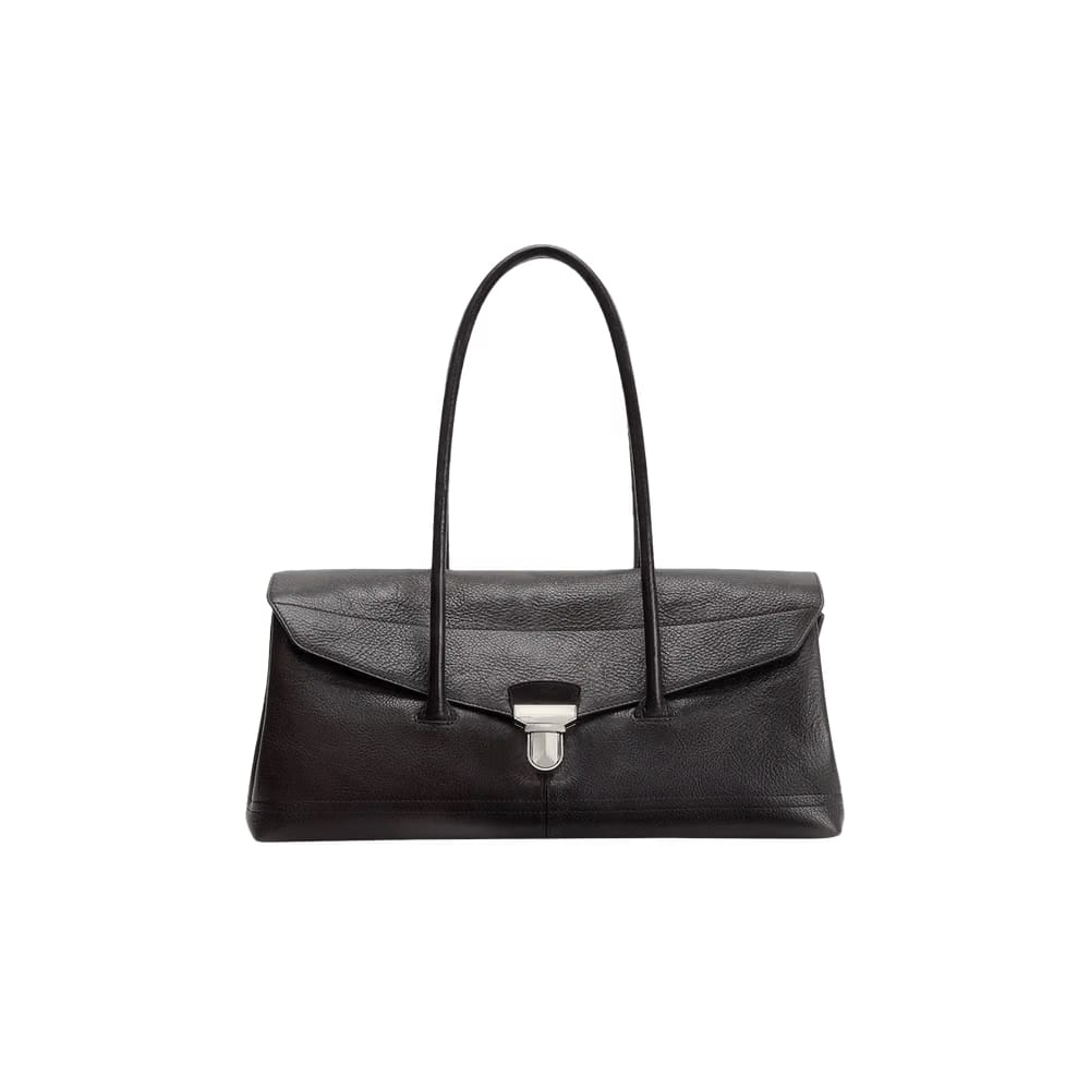 Lemaire Shoulder Gear Bag Dark Mink