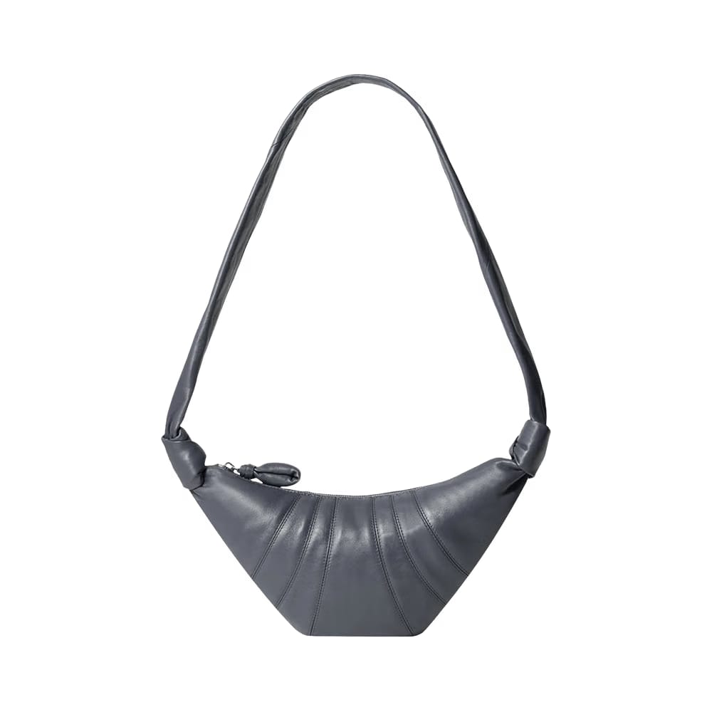 Lemaire Small Croissant Bag Granite Blue