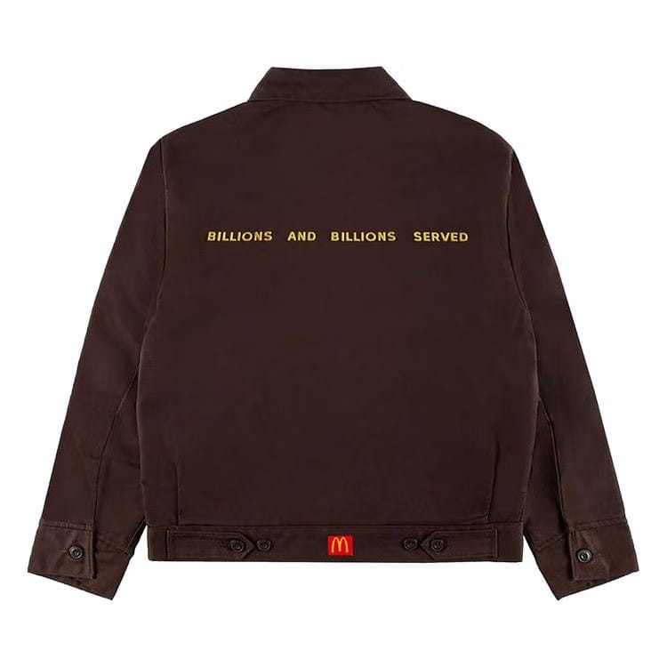 Cactus Jack by Travis Scott x McDonald's Billions Served Work Jacket Brown