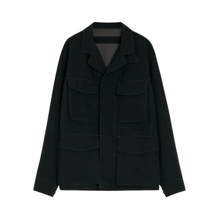 Lemaire Soft Field Jacket Black