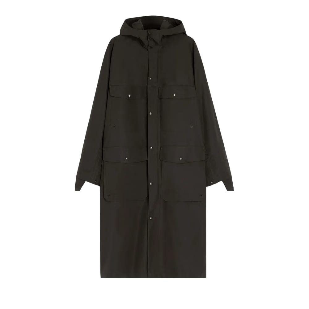 Lemaire Utility Raincoat Dark Espresso