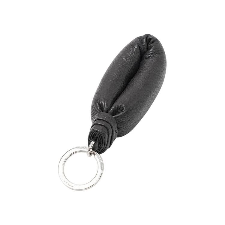 Lemaire Wadded Key Holder Dark Chocolate