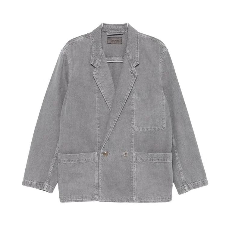 Lemaire Workwear Blazer Coat Heather