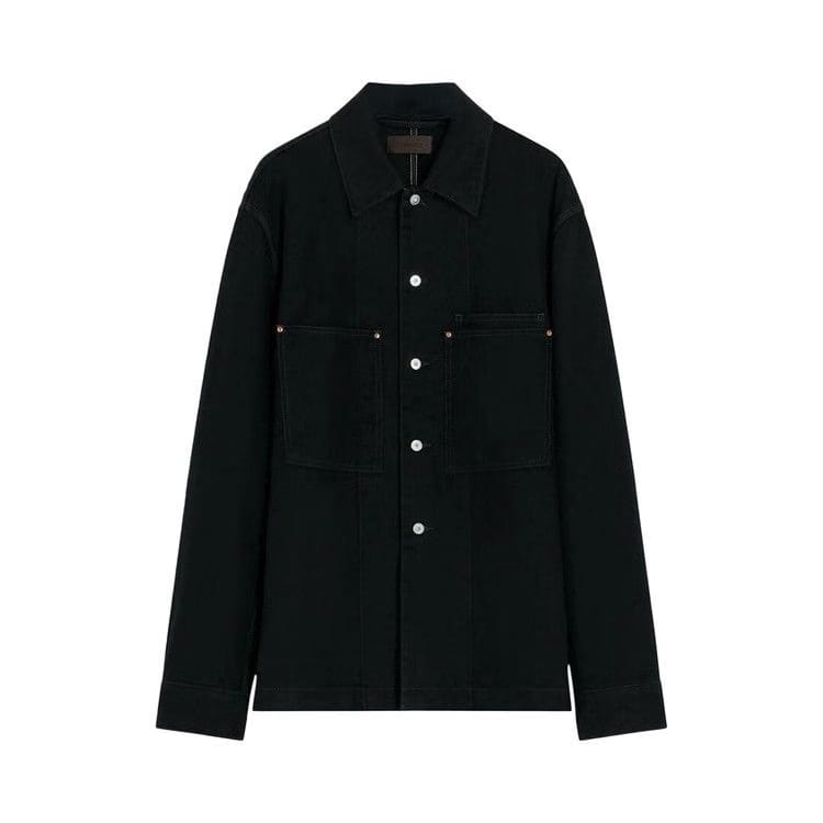 Lemaire Workwear Overshirt Black