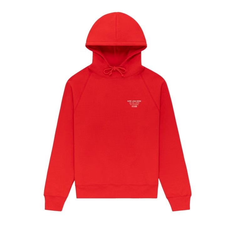 Aimé Leon Dore 38-GS Offshore Hoodie Red