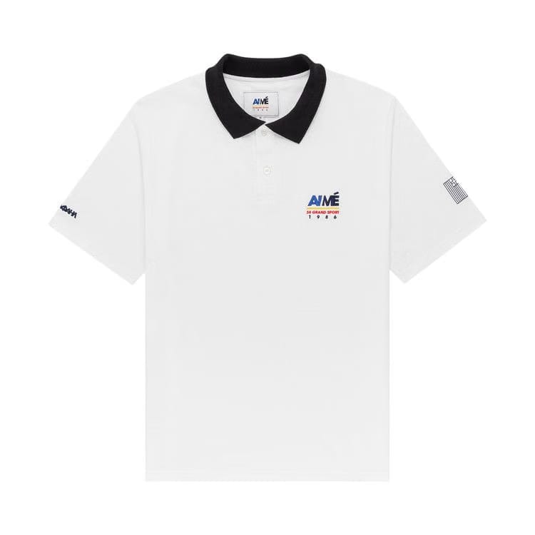 Aimé Leon Dore 38-GS Offshore Piqué Polo White