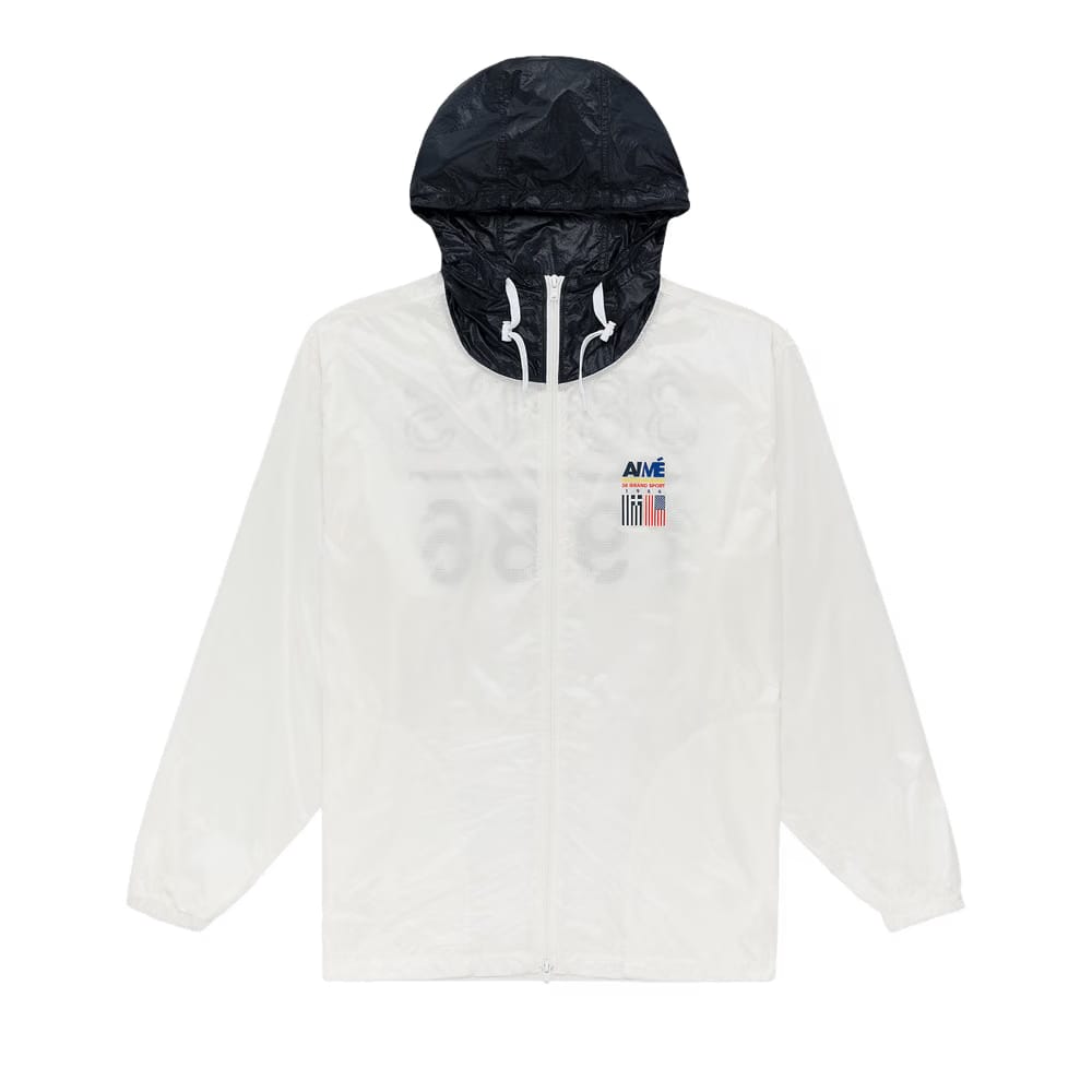 Aimé Leon Dore 38-GS Offshore Windbreaker White