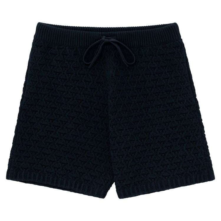 Aimé Leon Dore Eyelet Knit Shorts Navy Blazer