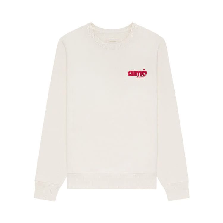 Aimé Leon Dore Aimé Sound Crewneck Sweatshirt Coconut Milk