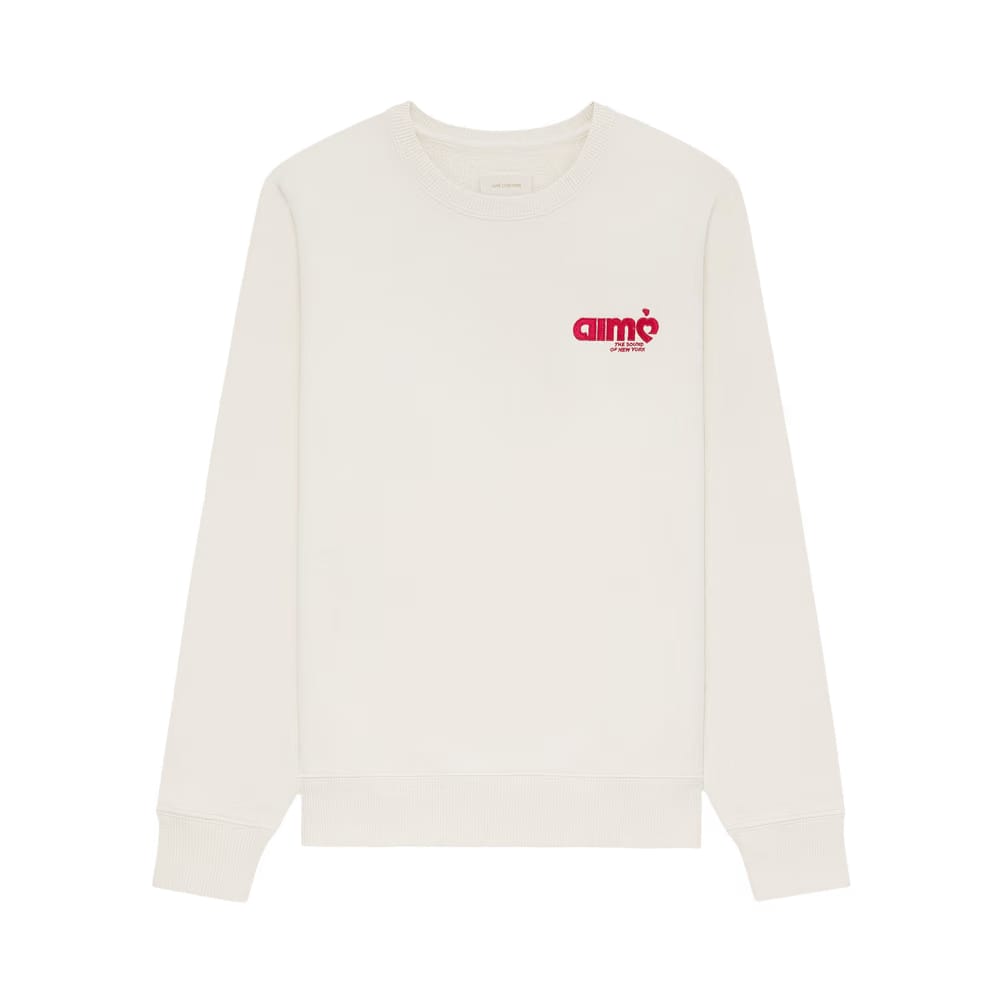 Aimé Leon Dore Aimé Sound Crewneck Sweatshirt Coconut Milk