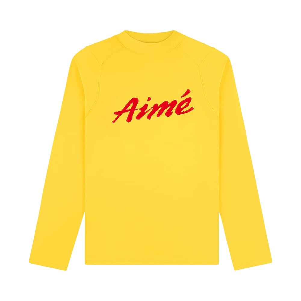 Aimé Leon Dore Aimé Sport Rash Guard Yellow