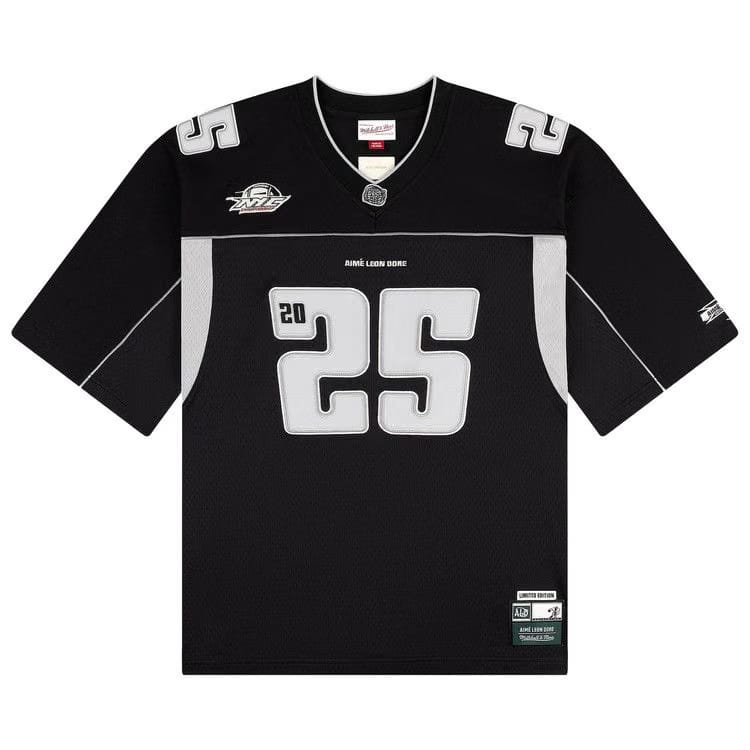 Aimé Leon Dore Ald x Mitchell & Ness Football Jersey Black