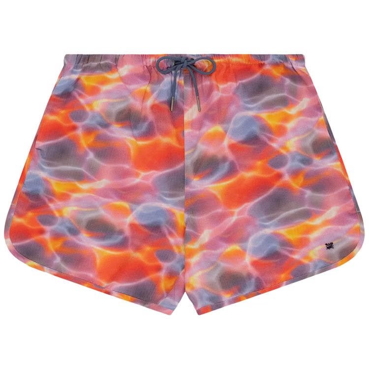 Aimé Leon Dore Aqua Print Seersucker Shorts Sunset