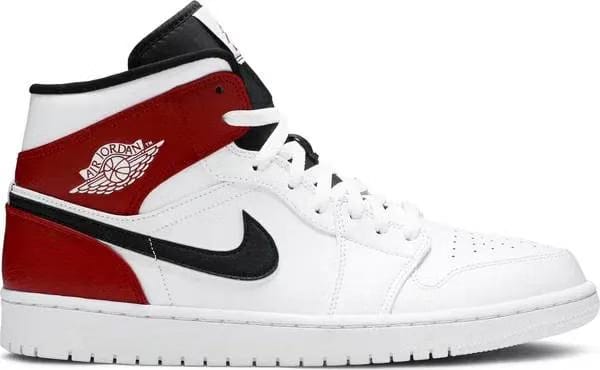 Air Jordan 1 Mid White Chicago