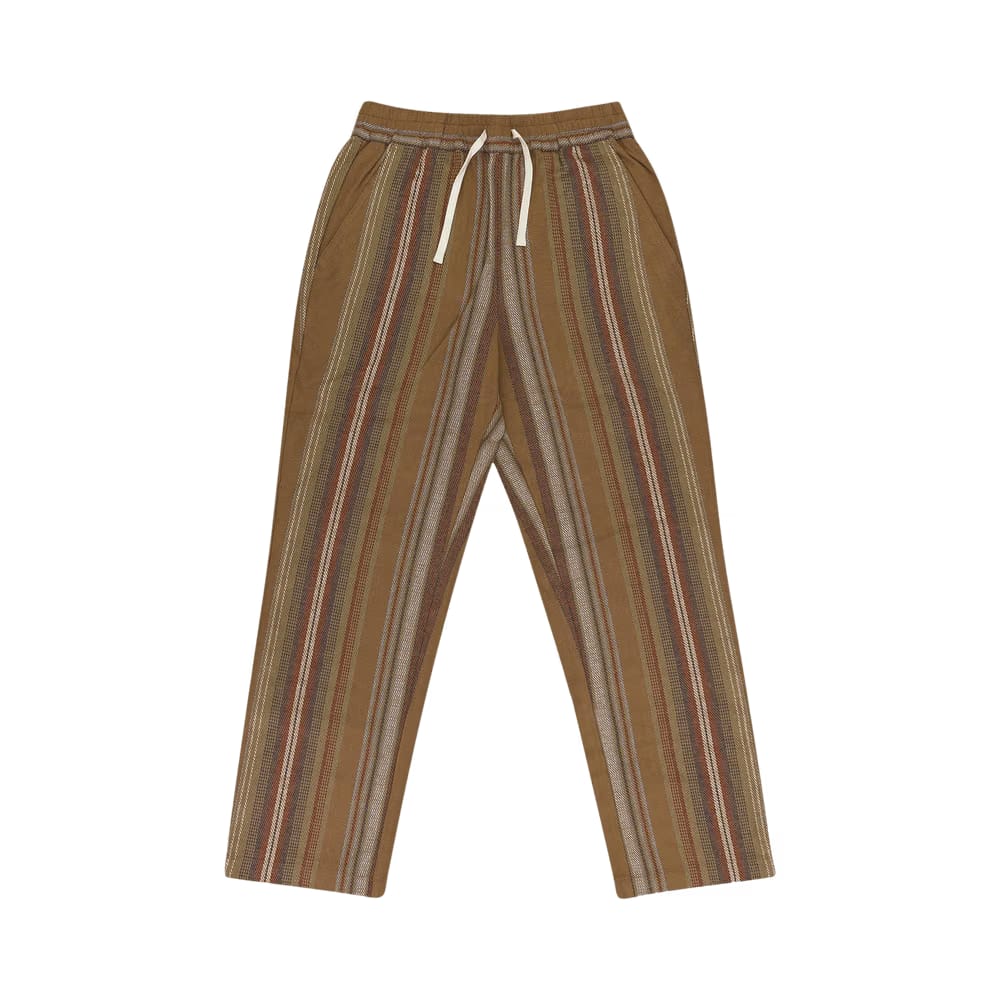 Aimé Leon Dore Blanket Stripe Drawstring Pants Brown Stripe