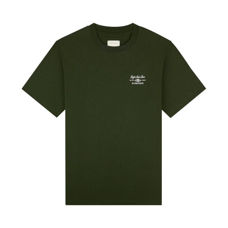 Aimé Leon Dore Café Leon Dore La Marzocco T-Shirt Kombu Green