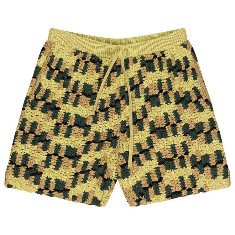 Aimé Leon Dore Camo Hand Knit Shorts Camo