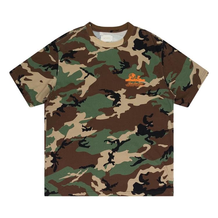 Aimé Leon Dore Camo Unisphere T-Shirt Frog Camo