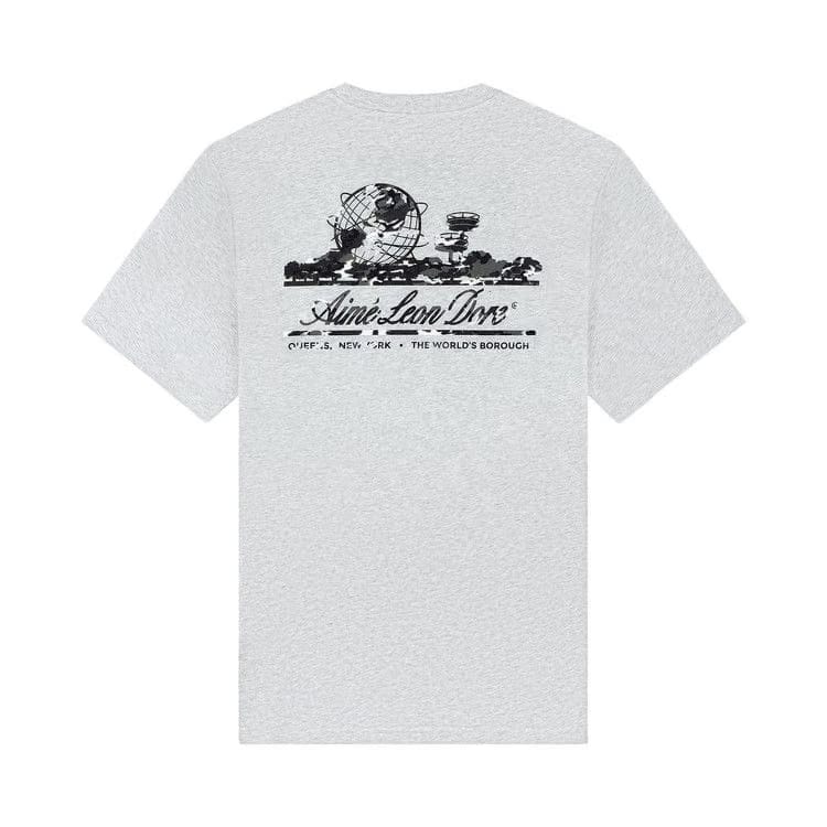 Aimé Leon Dore Camo Unisphere T-Shirt Silver Mix