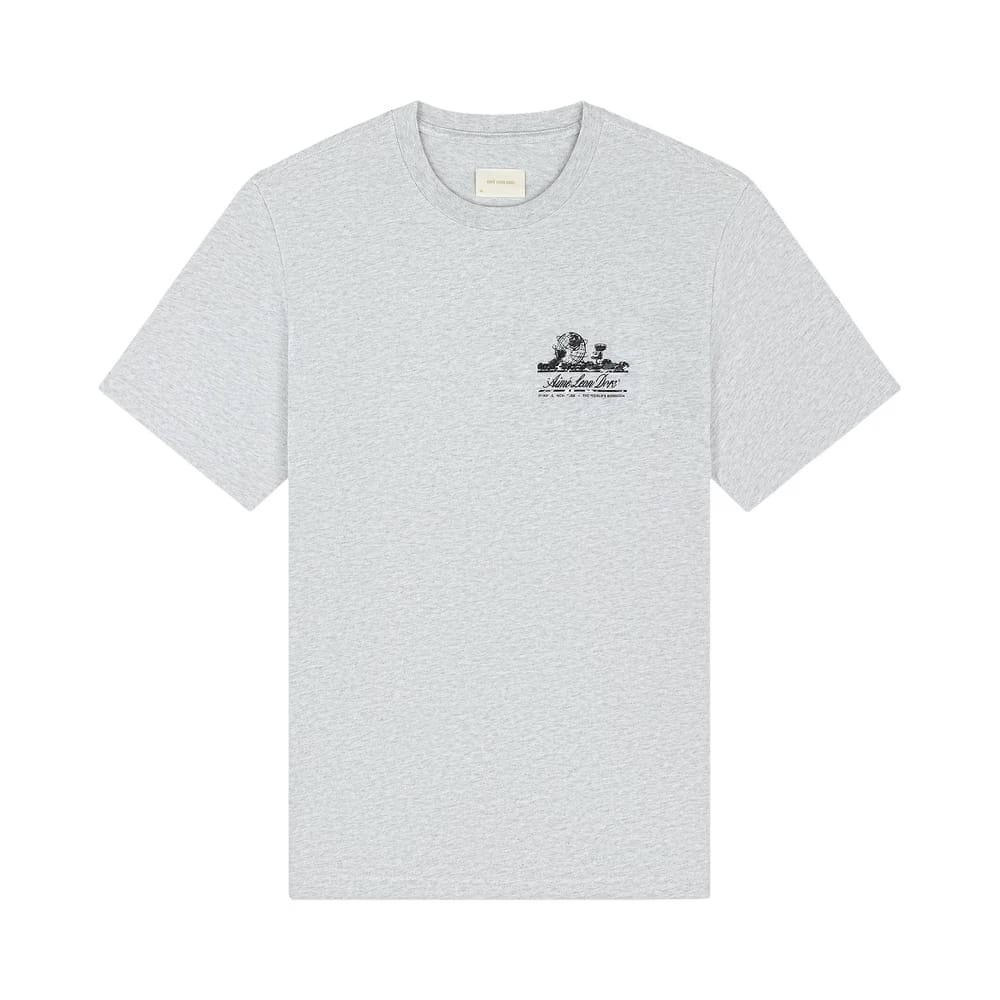 Aimé Leon Dore Camo Unisphere T-Shirt Silver Mix